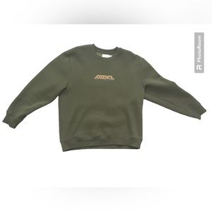 Top Man long sleeve forest green